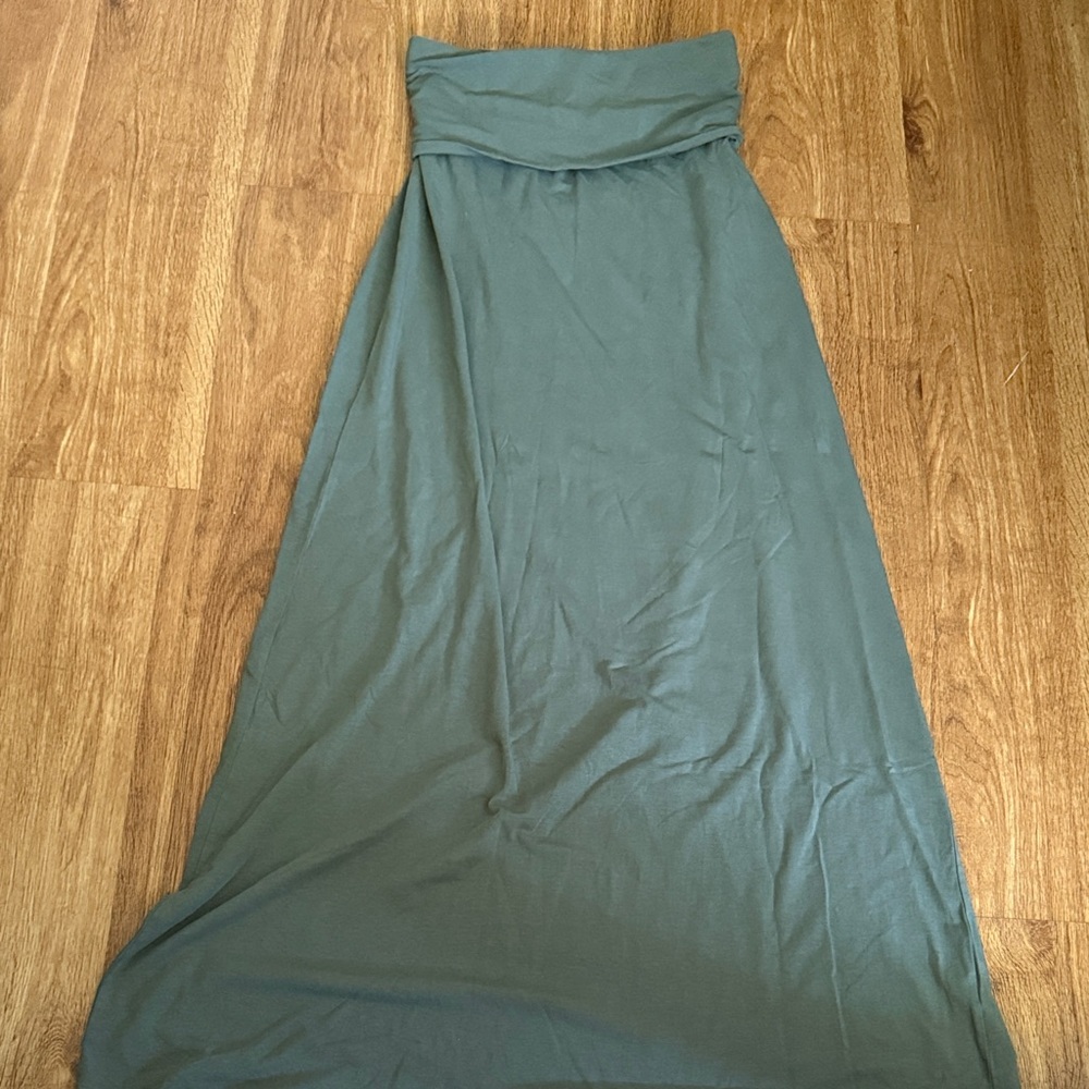 Splendid Sage A-Line Skirt